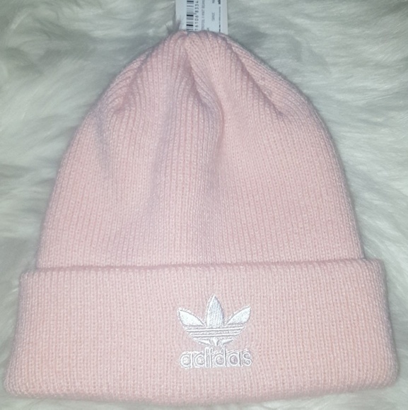 adidas Accessories - Pink adidas beanie